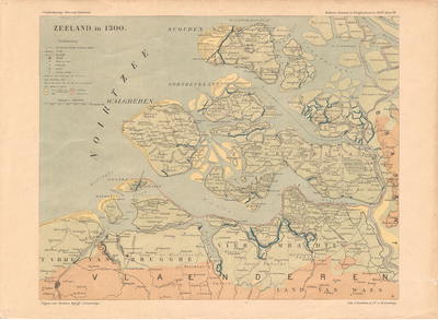 H20-A09 Zeeland in 1300 , 1916 tot 1921